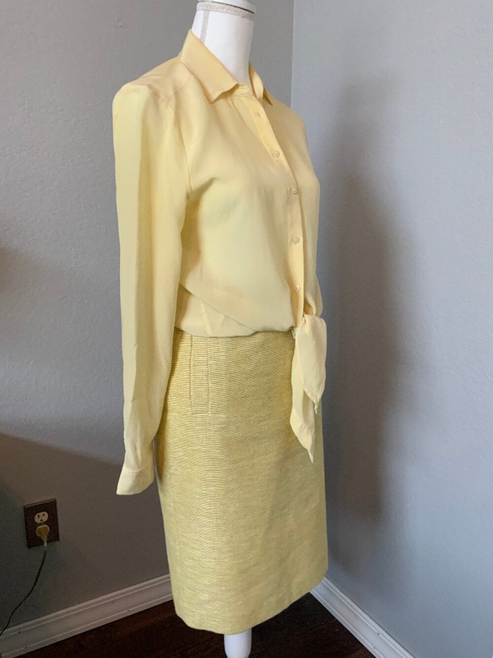 Banana Republic Yellow Two-Piece Skirt Set - Picture 6 of 10